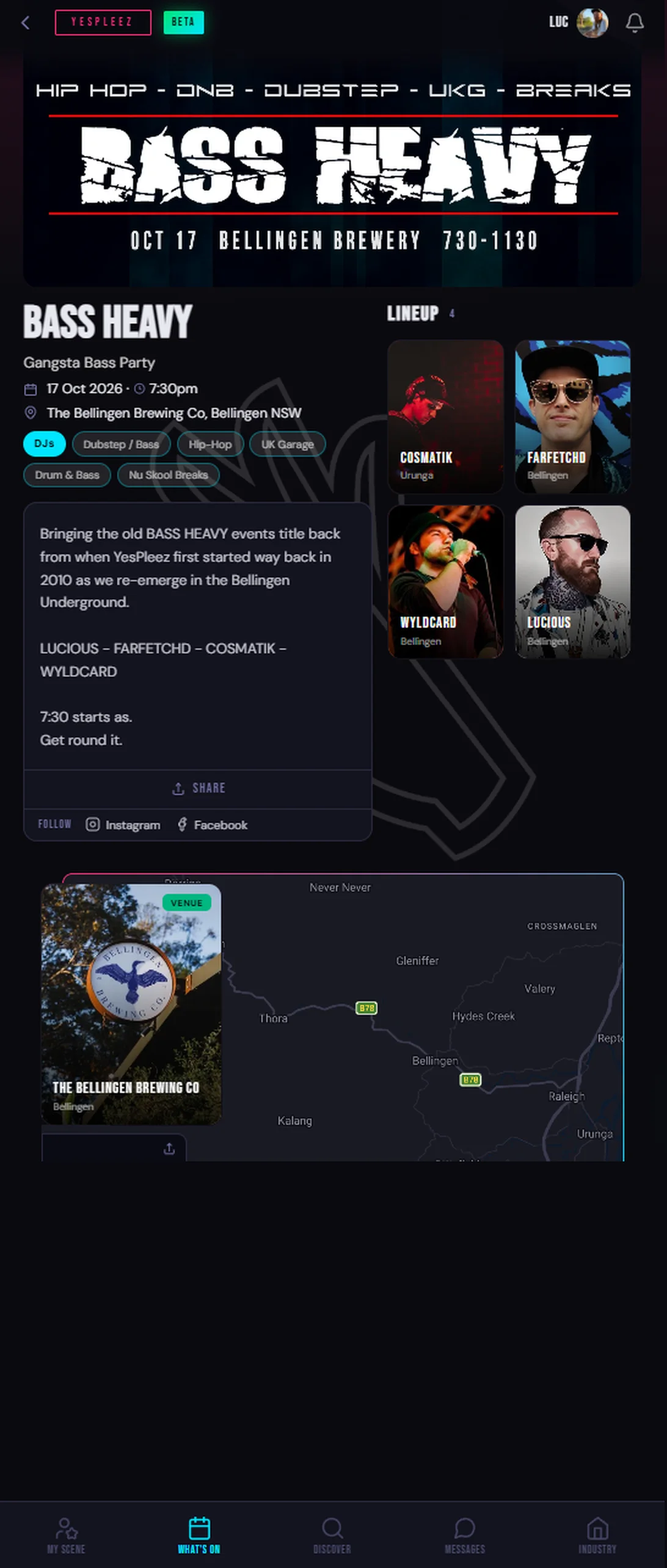 YesPleez, screen 3 of 3